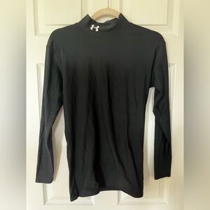 Under Armour Men’s Black Long Sleeve Mock Top